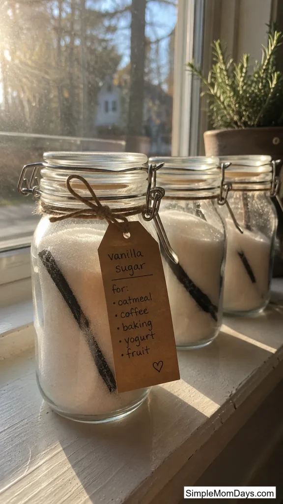 Vanilla Sugar Jars