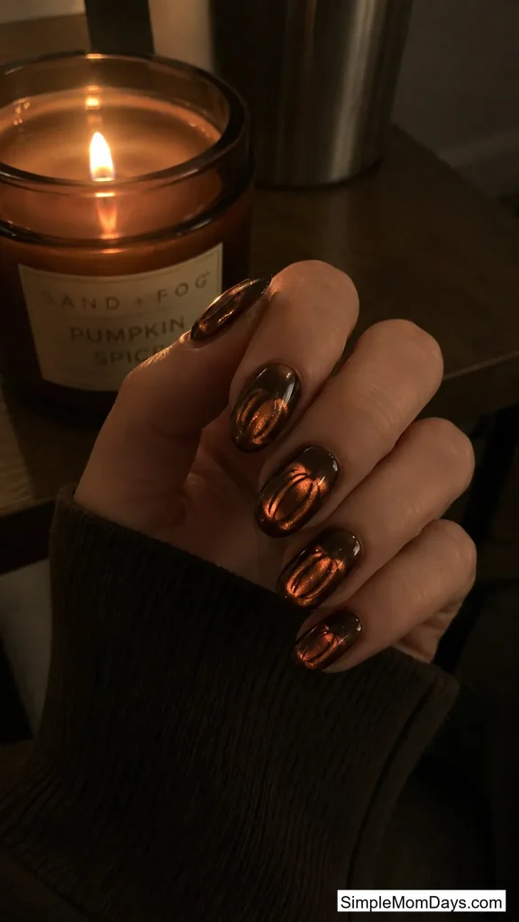 Velvet Cat-Eye Pumpkins