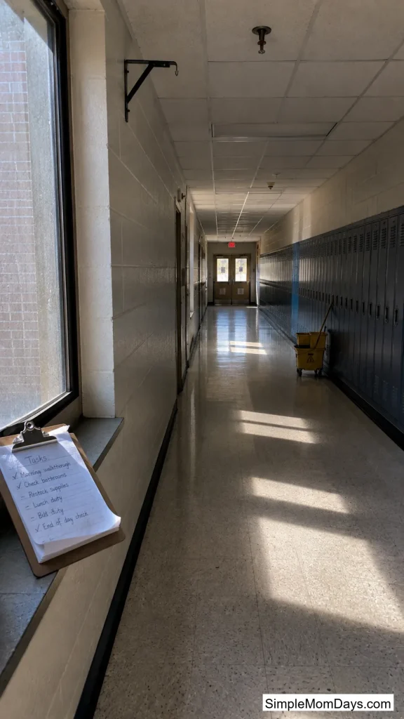 Walk the Hall With Your Custodian First