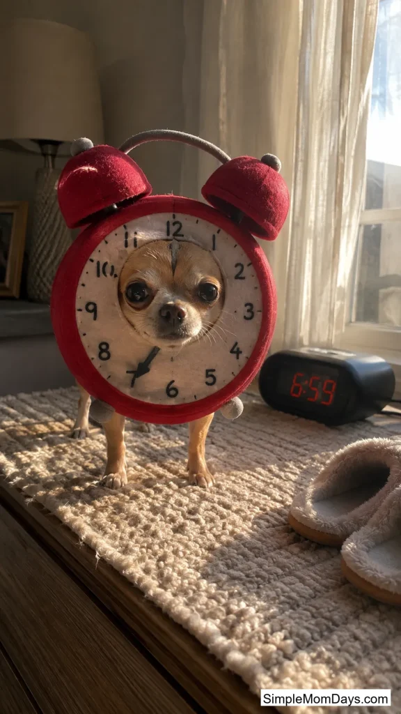 Walking Alarm Clock