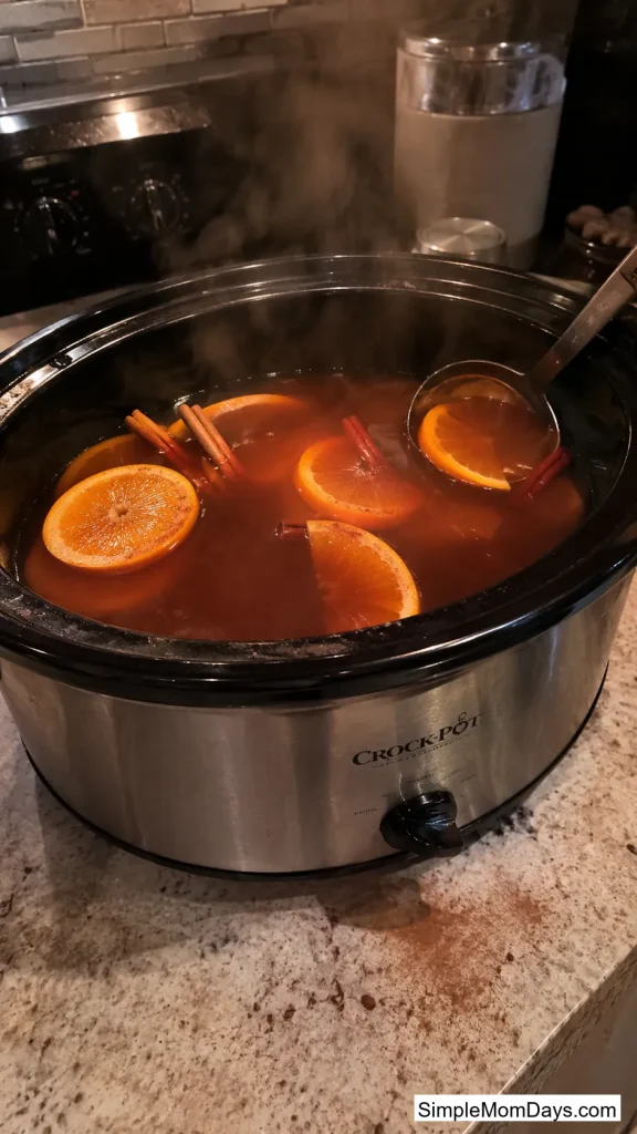 Warm Apple Cider Station