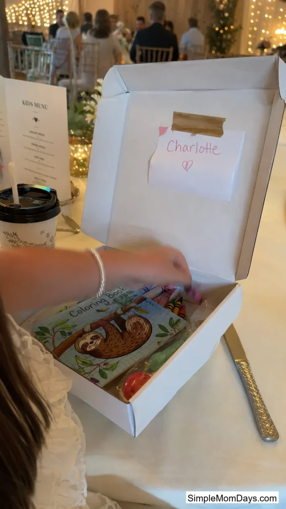 Wedding-Themed Busy Box