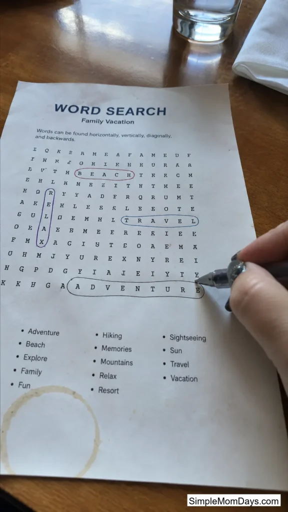 Wedding-Themed Word Search
