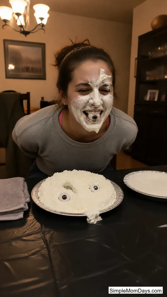 Whipped Cream Eyeball Dig