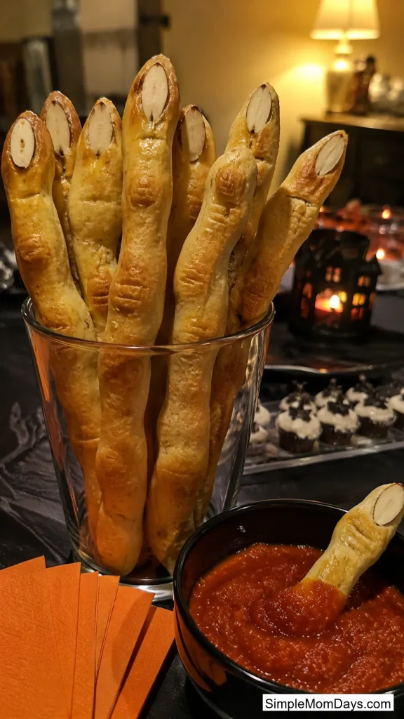 Witch Finger Breadsticks