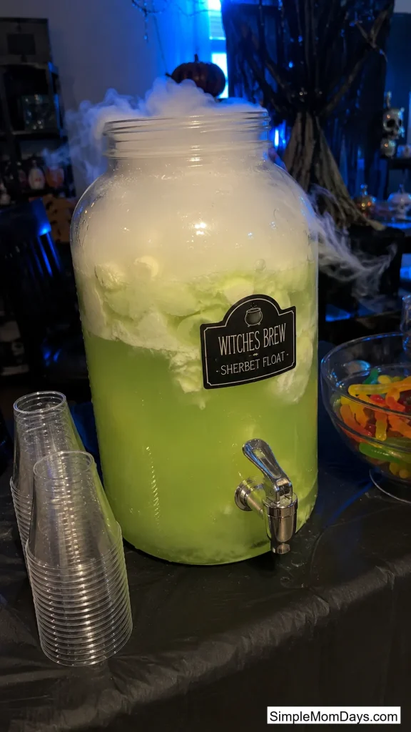 Witch's Brew Mocktail Station
