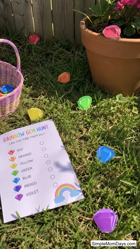 A Rainbow Scavenger Hunt