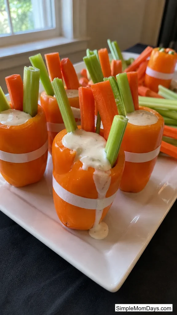 Bell Pepper Traffic Cones