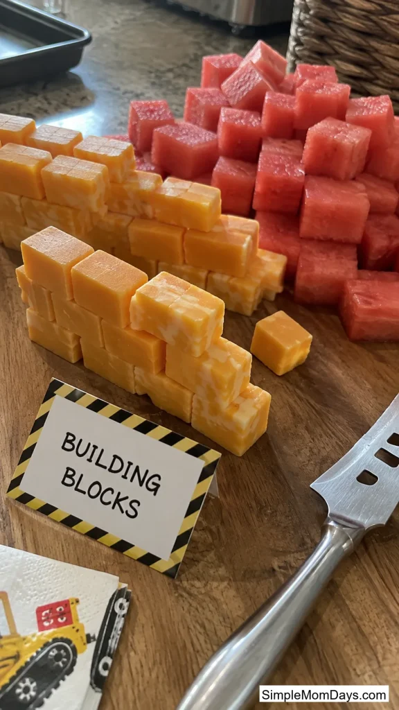 Cheese Cube "Building Blocks"