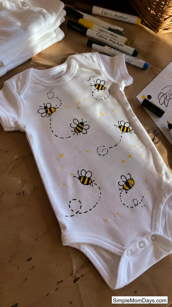 Decorate a Bee Onesie