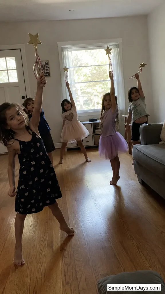 Freeze Dance With Wands