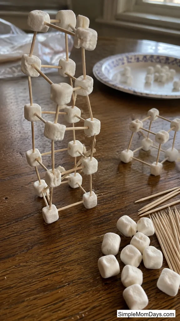 Marshmallow and Toothpick Towers