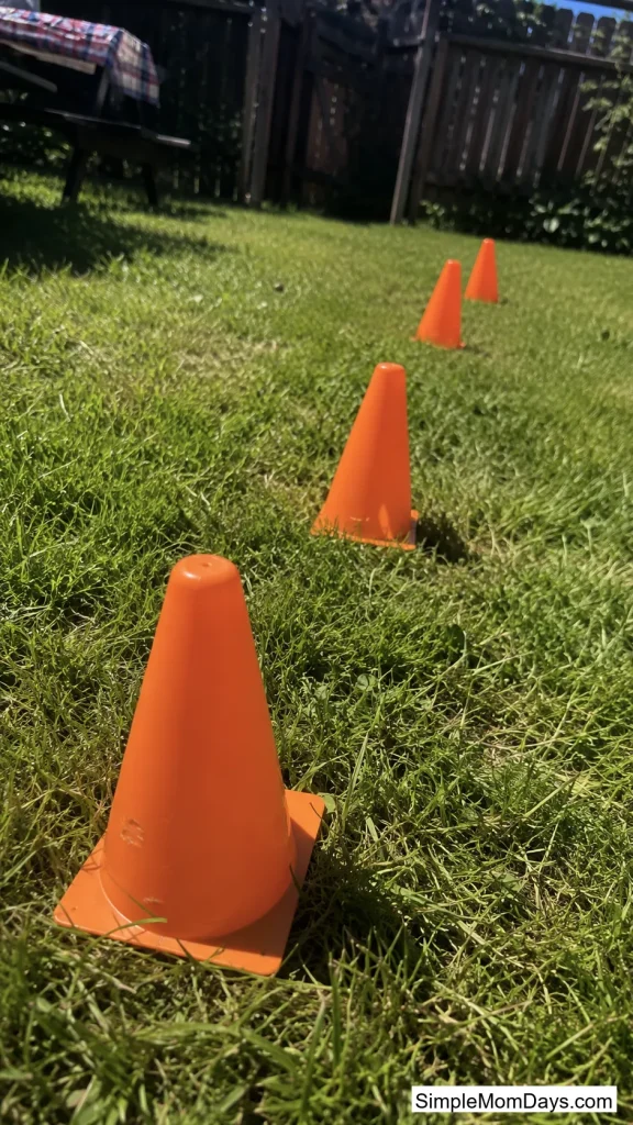 Orange Traffic Cone Markers