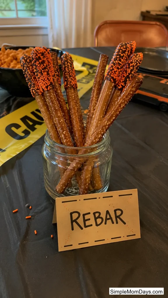 "Rebar" Pretzel Rods