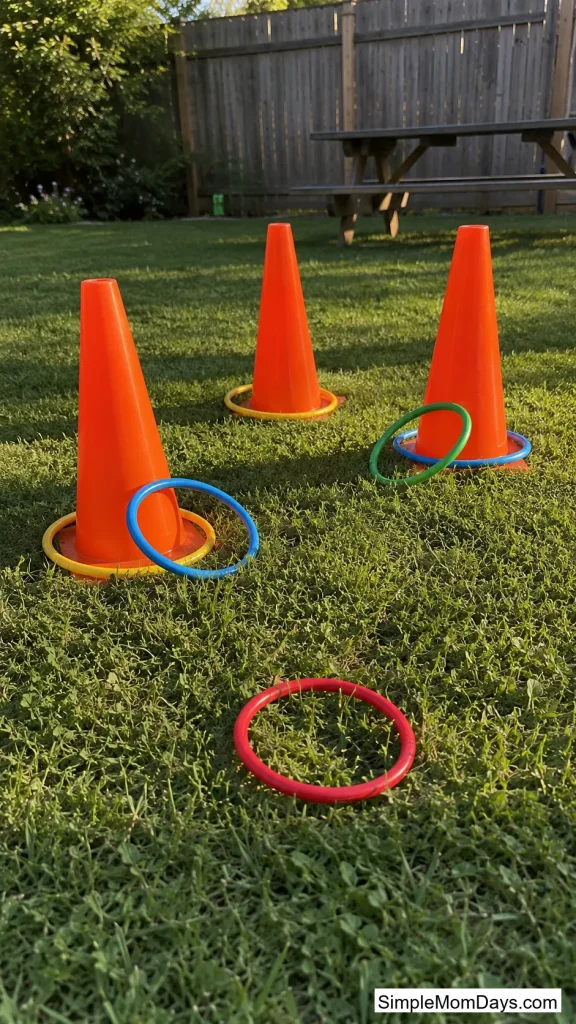 Safety Cone Ring Toss