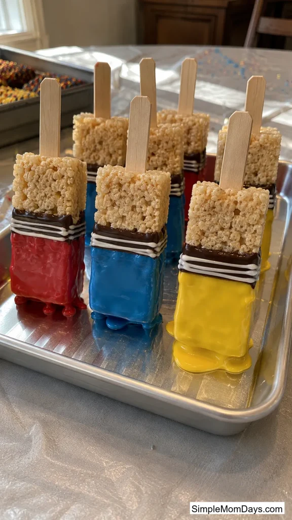 Wet Paint Cereal Treats